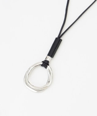 【蛯原友里さん着用】ダブルリングトップネックレス