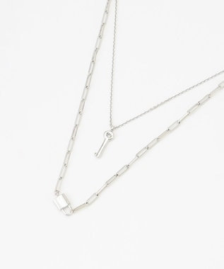 キーモチーフセットネックレス