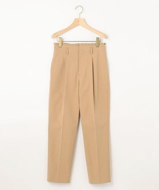 【ストレッチ・イージーケア】ハイウエストチノ パンツ